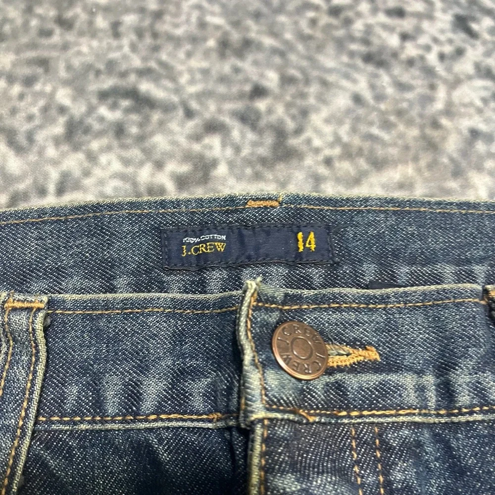 J.‎ Crew Jeans Womens 14 (34x31) Blue Relaxed Baggy Straight Denim Preppy Skater